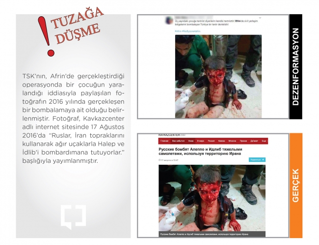 YPG/PKK'nın 'Afrin' yalanları tek tek deşifre edildi